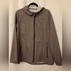 Free Country Mocha Water Resistant Jacket